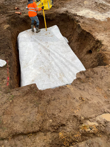 Soakaway Installation Guildford Surrey - blocked drains treatment plants installation soakaways cctv Petersfield Winchester Alton