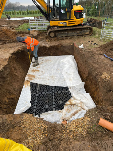 Soakaway Installation Guildford Surrey - blocked drains treatment plants installation soakaways cctv Petersfield Winchester Alton