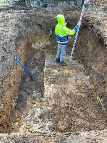 Soakaway Installation Guildford Surrey - blocked drains treatment plants installation soakaways cctv Petersfield Winchester Alton