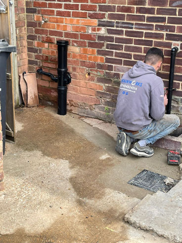 Soil Stack Portsmouth Hampshire - blocked drains treatment plant installation soakaways cctv Haslemere Petersfield Winchester Alton