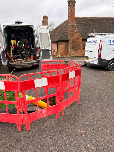 Drain Lining Odiham Hampshire - blocked drains treatment plants septic tanks installation soakaways cctv Petersfield Winchester Alton