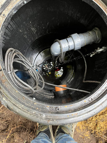 Pumping Station Churt Surrey - blocked drains treatment plants septic tanks installation soakaways cctv Petersfield Winchester Alton