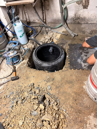 Basement Pumping Station Godalming - blocked drains treatment plants septic tanks installation soakaways cctv Petersfield Winchester Alton