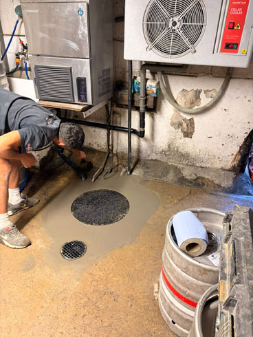Basement Pumping Station Godalming - blocked drains treatment plants septic tanks installation soakaways cctv Petersfield Winchester Alton